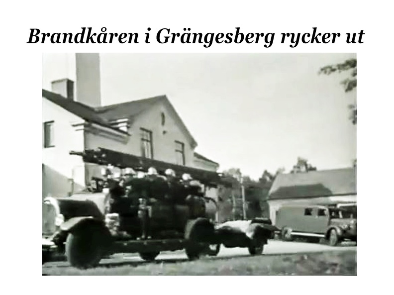 25ea Grängesbergs brandkår
